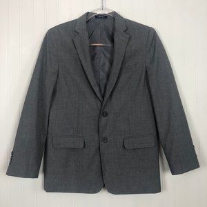 CHAPS Women's Gray Double Button Blazer